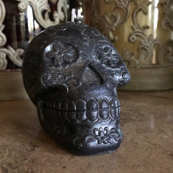 Skull de Muerte Candle