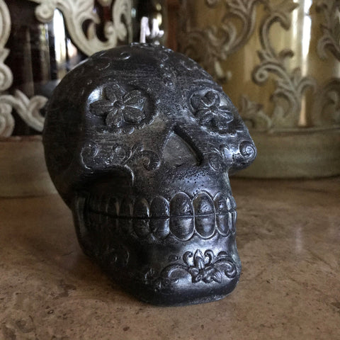 Skull de Muerte Candle