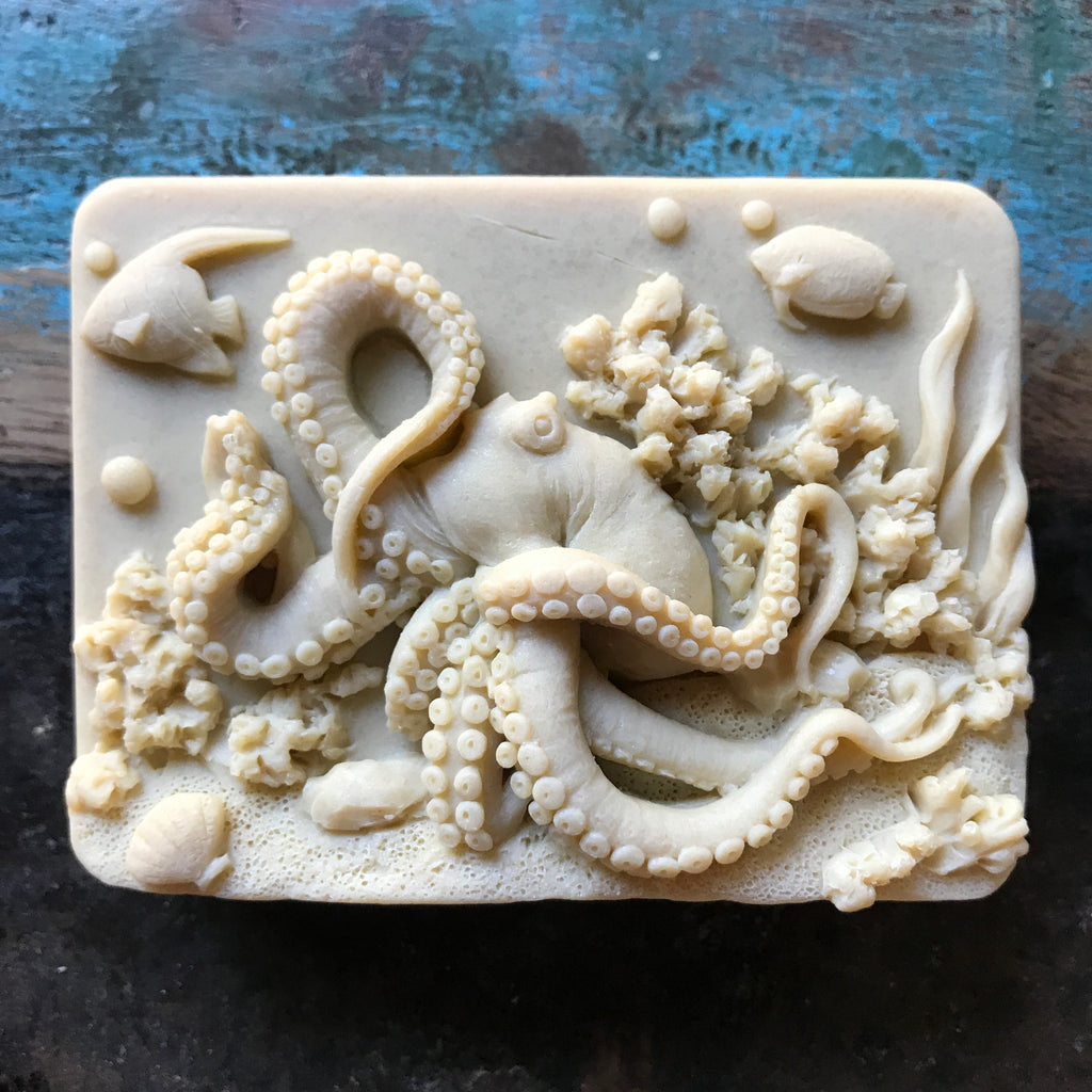 Octopus on Coral Reef